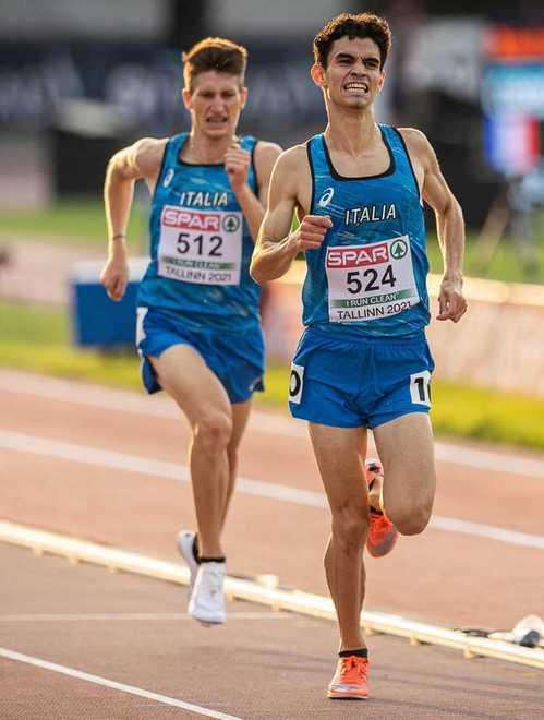 Francesco Guerra ottavo assoluto nella gara dei 5000 a Tallinn 