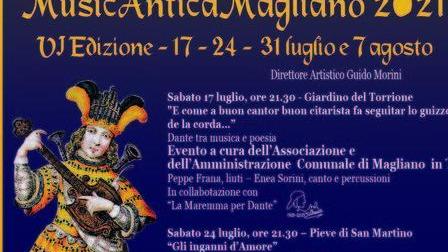Il fascino della musica antica Quattro concerti a Magliano