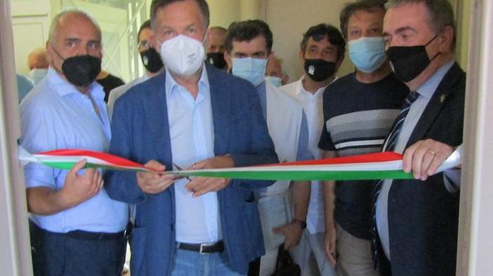 Inaugurata la nuova sede FdI «No forzature nel centrodestra»