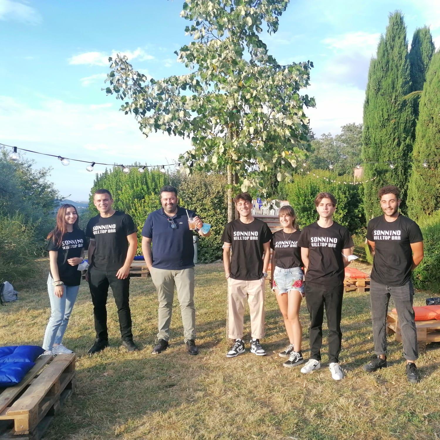 Gestione giovane per il bar del parco di Montespertoli: nasce Sonnino Hilltop Bar