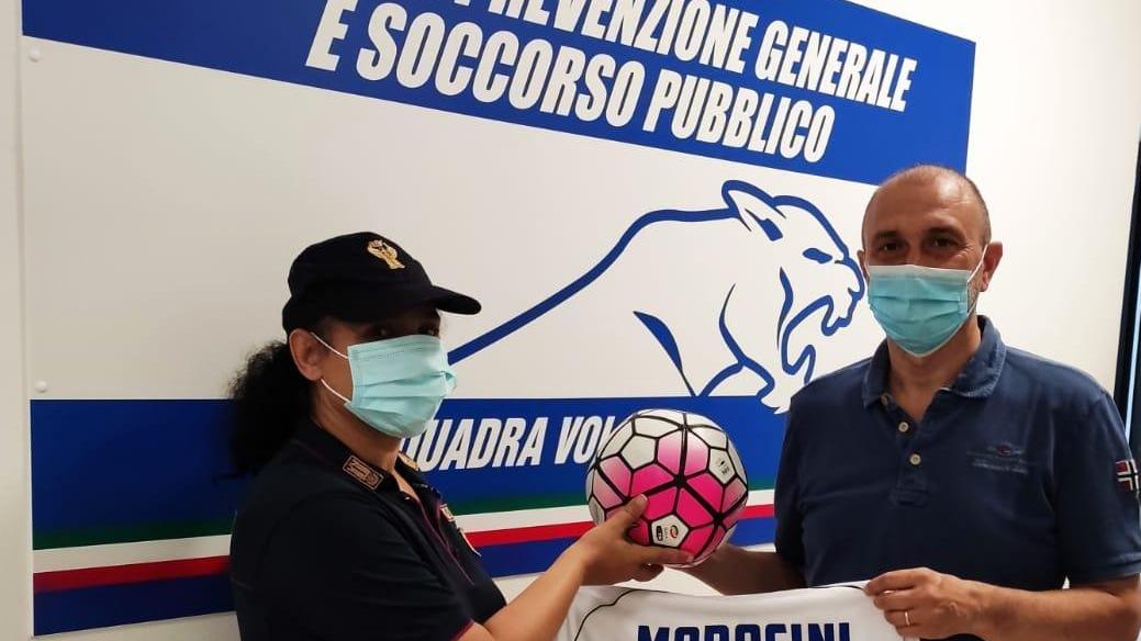 La maglia di Morosini recuperata