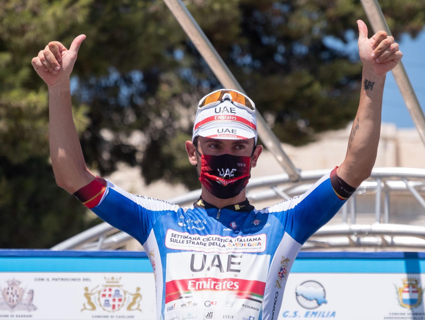 Diego Ulissi a Cagliari (servizio fotografico di Mario Rosas)