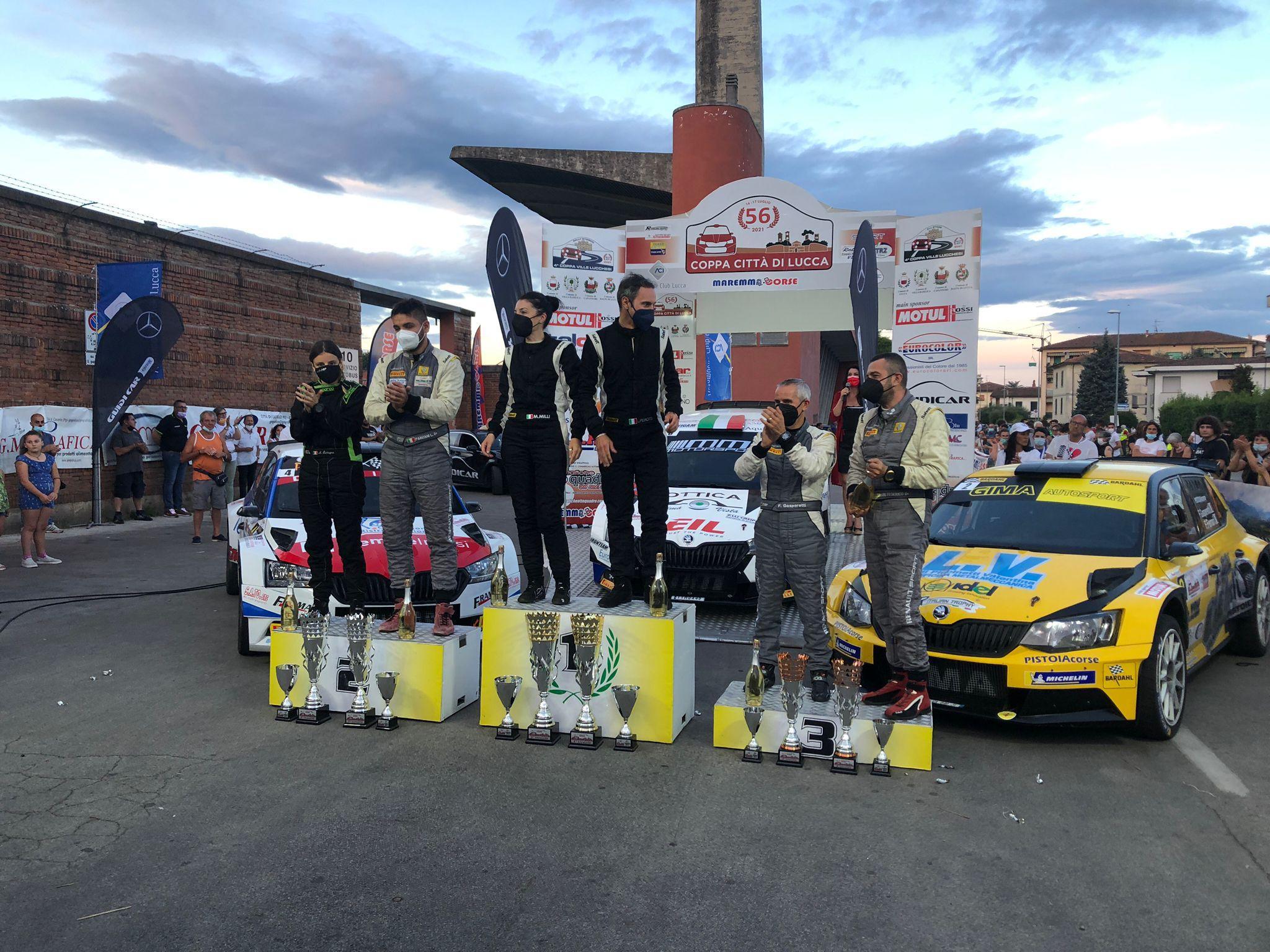 Coppa Città di Lucca: vittoria per Luca Pierotti (Skoda Fabia R5)