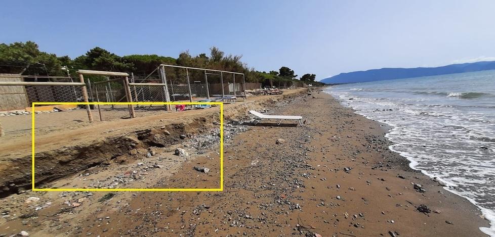 Spiaggia Giannella «Quel “gradone” è uno scempio»