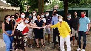 Parchi e aree sportive Due quartieri collegati da una linea di verde