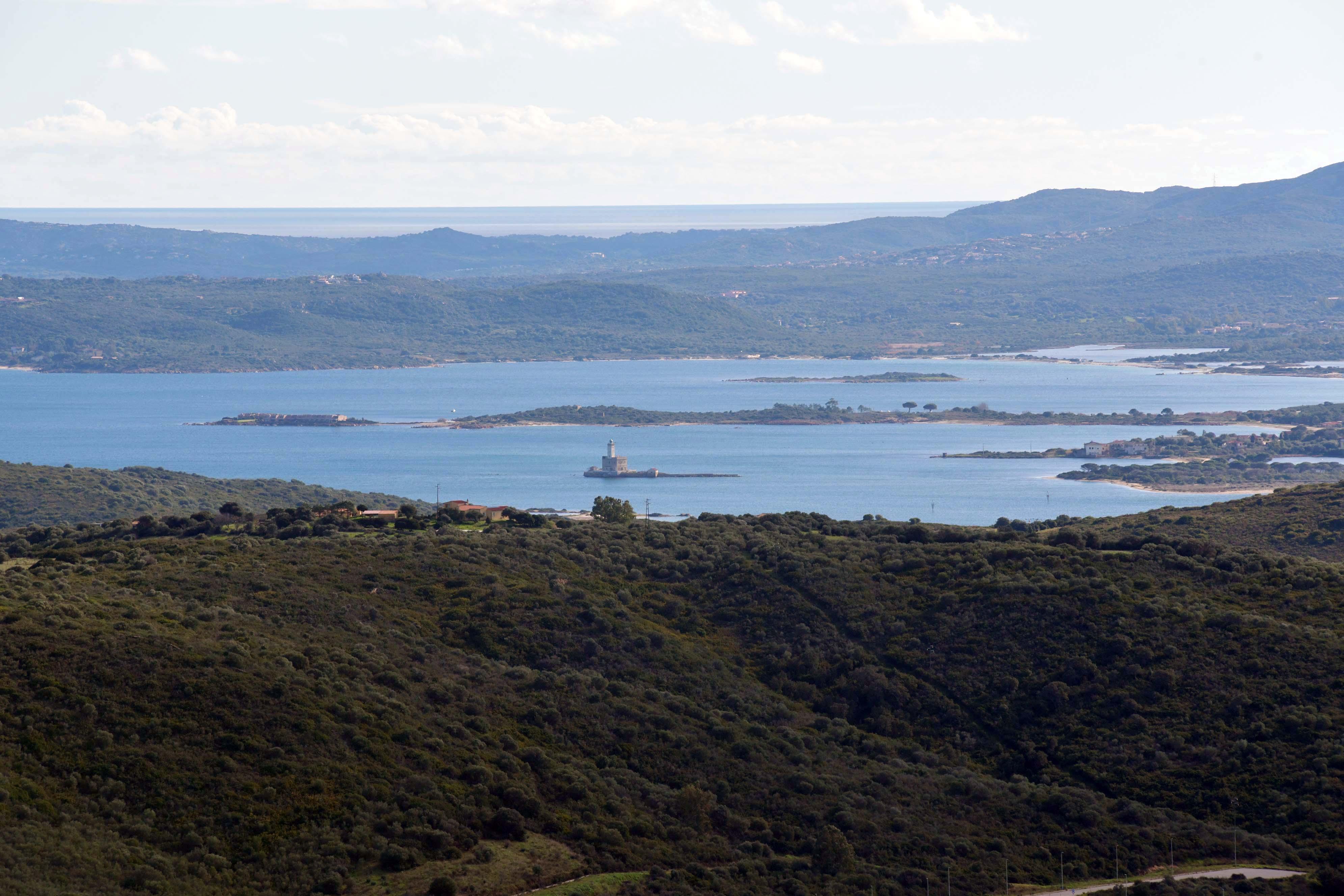 Una panoramica del promontorio di Sa Testa