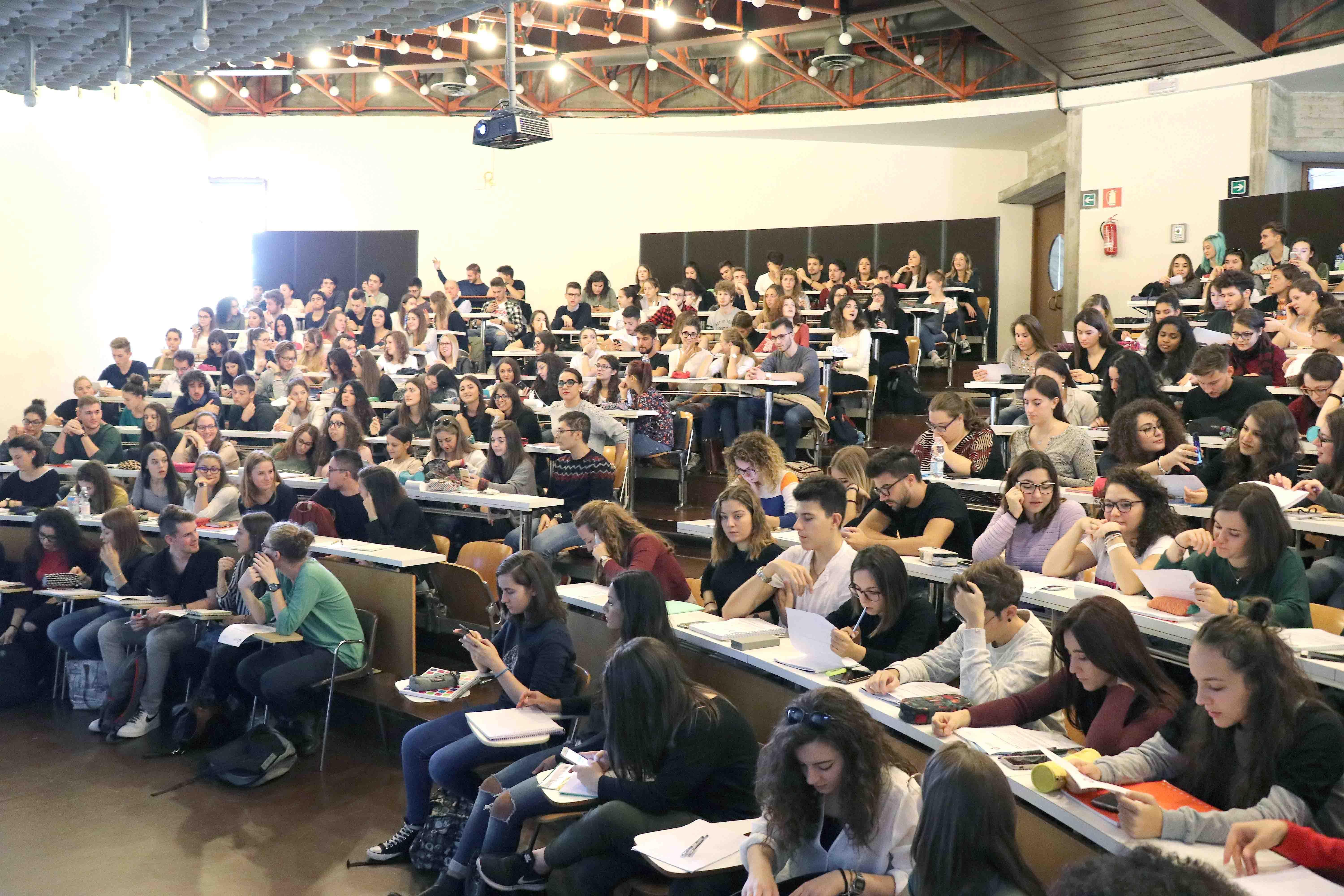 Corsi universitari a Unife prima della pandemia