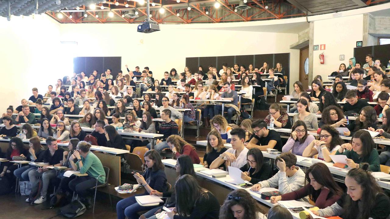 Corsi universitari a Unife prima della pandemia