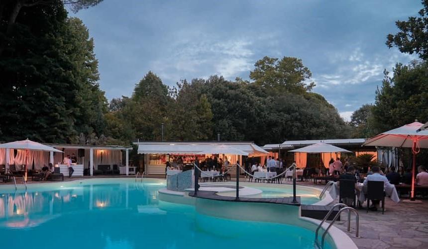 La piscina del Grand Hotel La Pace