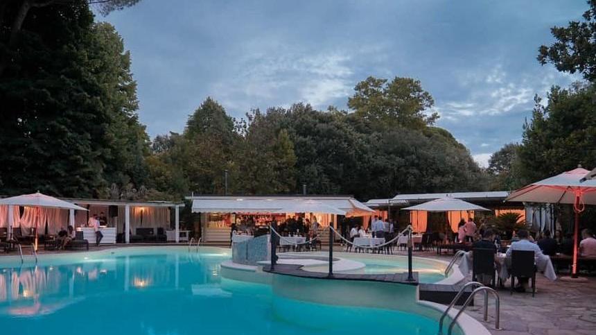 La piscina del Grand Hotel La Pace