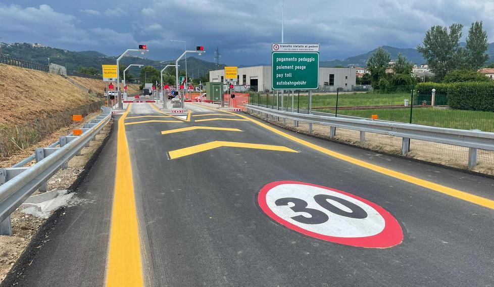 Aperte al traffico le rampe di connessione alla A12