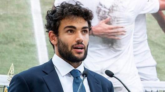 I tennisti italiani aiutano la Germania Berrettini alla Laver