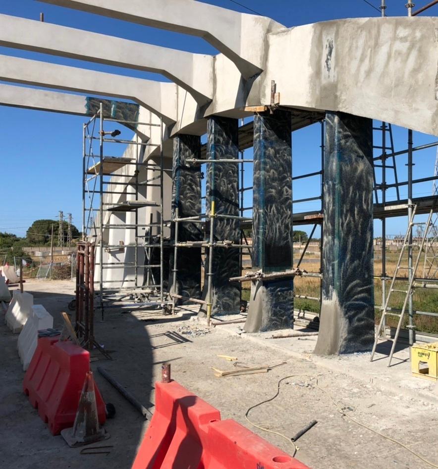 Manca l’intonaco, cantiere fermo Ponte Serra chiuso da oltre 2 anni 