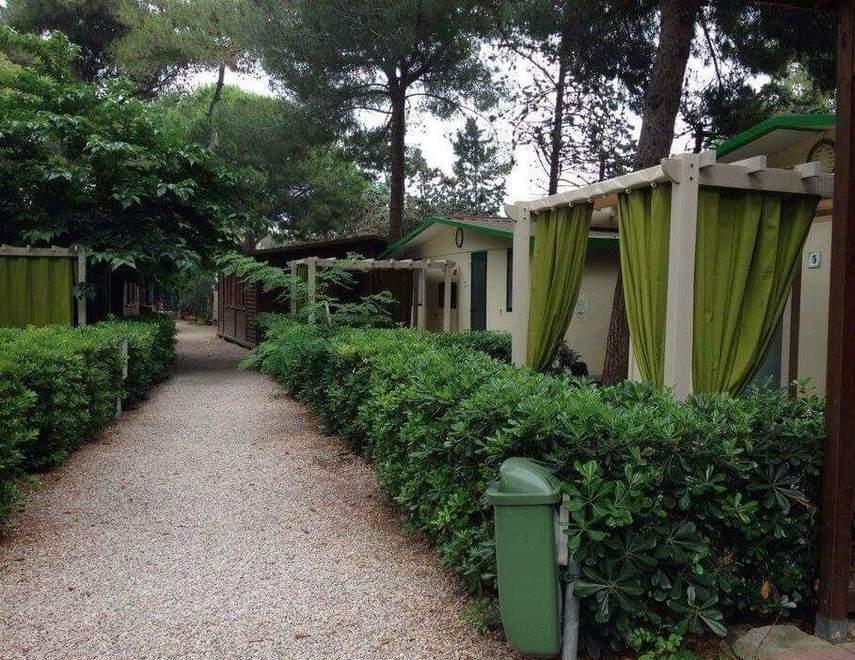 Uno scorcio del campeggio Feniglia