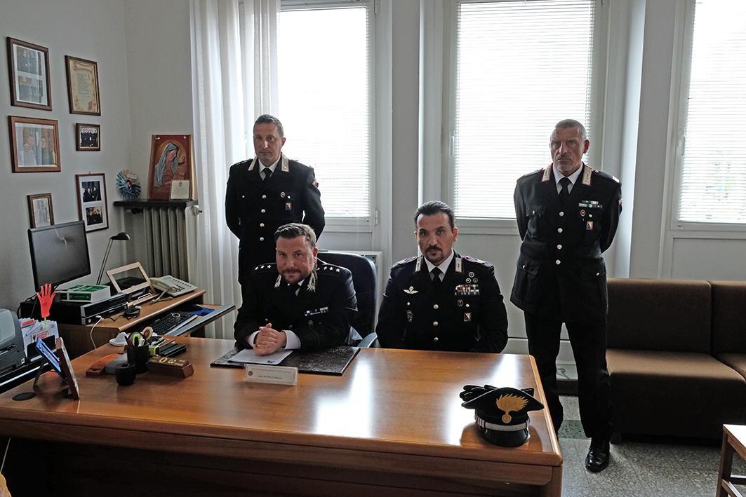 I carabinieri della Compagnia di Cecina (foto d'archivio)