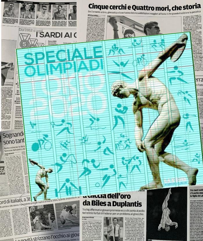 L'inserto sportivo sulle Olimpiadi