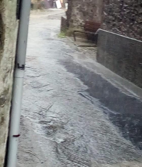 Strade allagate e disagi a San Gemignano 