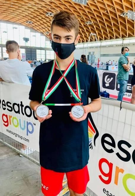Camaiore svetta agli Italiani di Rimini con il doppio argento di Edoardo Luisotti 