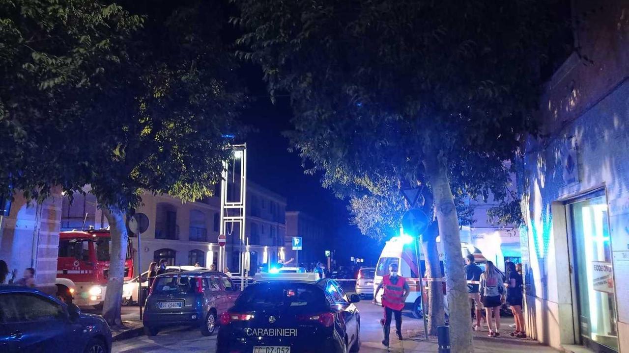 Incidente notturno in via Mazzini 