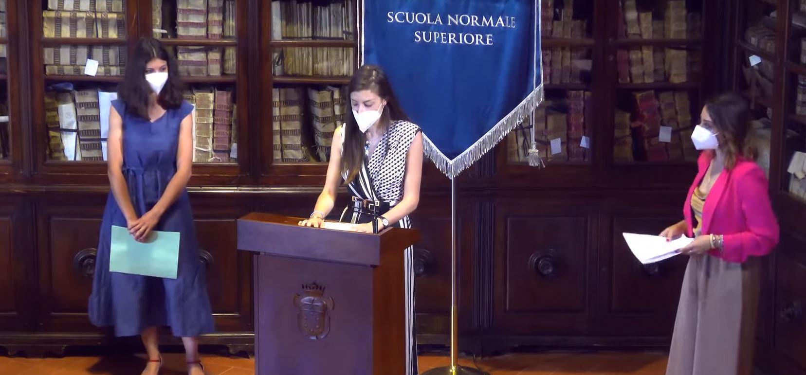 Da sinistra Virginia Grossi e Virginia Magnaghi