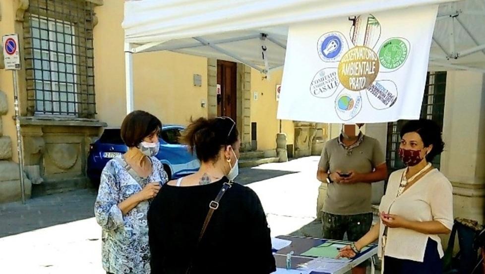 La raccolta delle firme dell’Osservatorio ambientale
