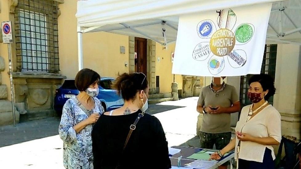 La raccolta delle firme dell’Osservatorio ambientale