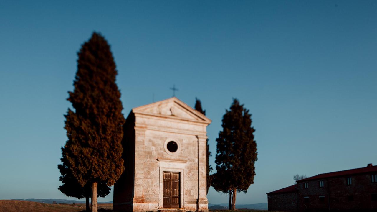 La chiesetta cinquecentesca di San Quirico d’Orcia