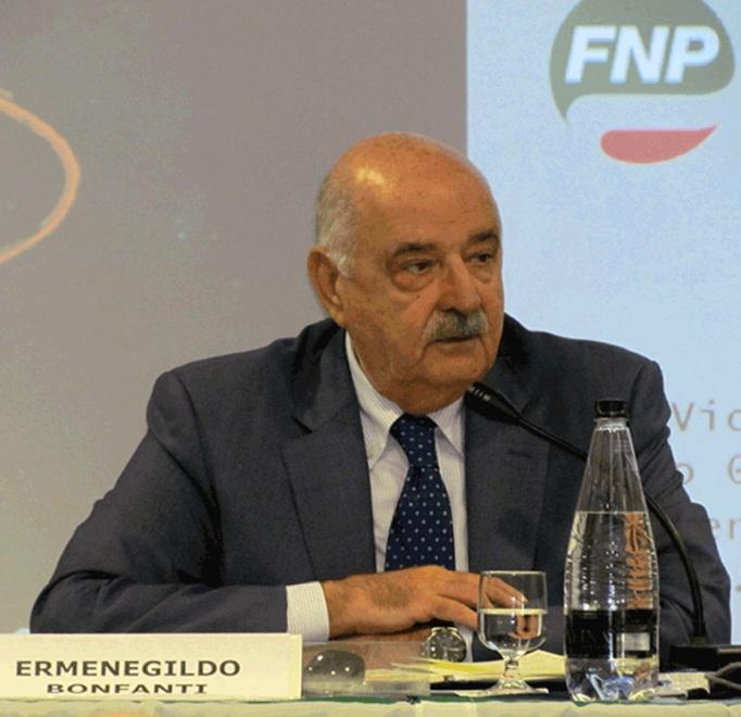 Ermenegildo Bonfanti, per dieci anni segretario della Fns Cisl nazionale