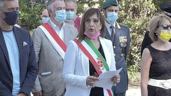 Un momento dell’intitolazione (foto Muzzi)
