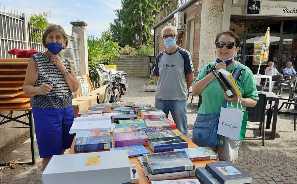 Con la biblioteca all’aperto i libri in piazza a Casumaro