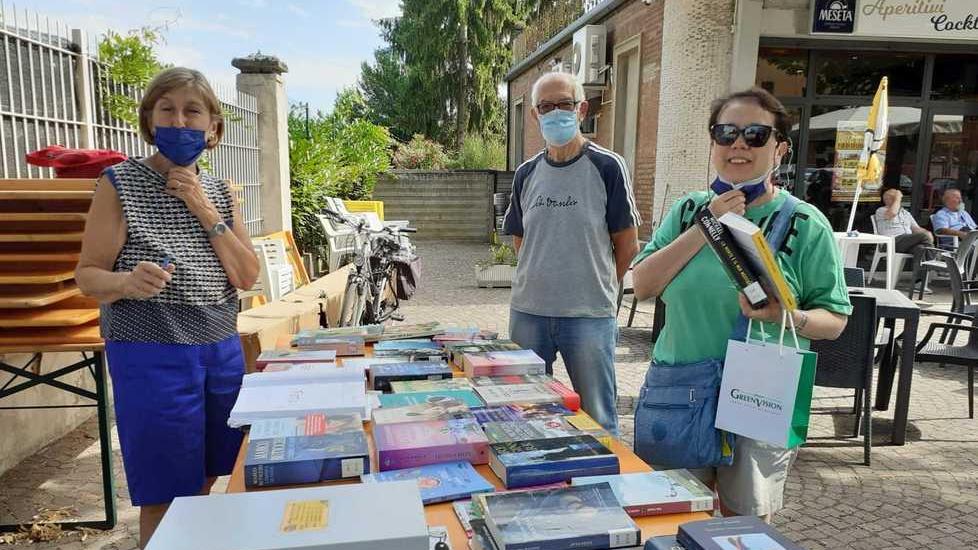 Con la biblioteca all’aperto i libri in piazza a Casumaro