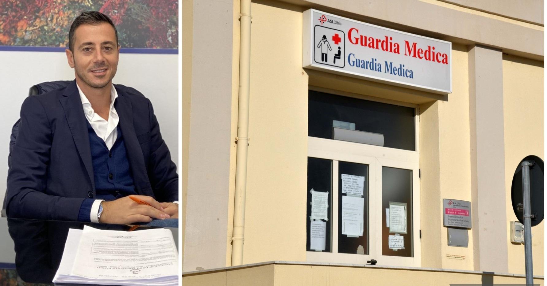 Il sindaco Francesco Lai e una guardia turistica chiusa