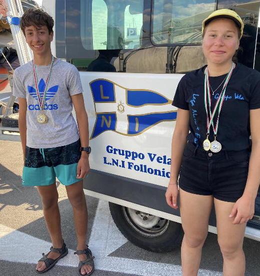 Giulio Mattanini senza rivali in classe optimist