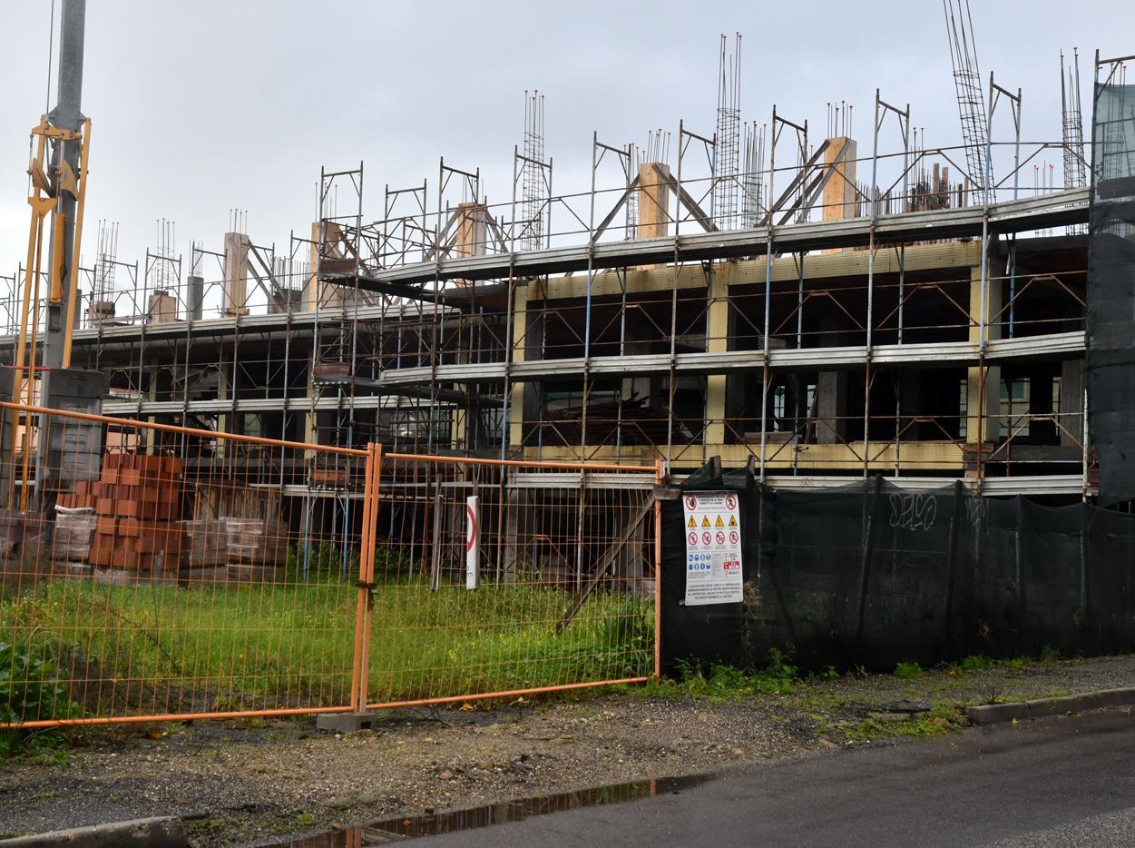 Palazzina di via De Gasperi sanatoria sblocca-lavori