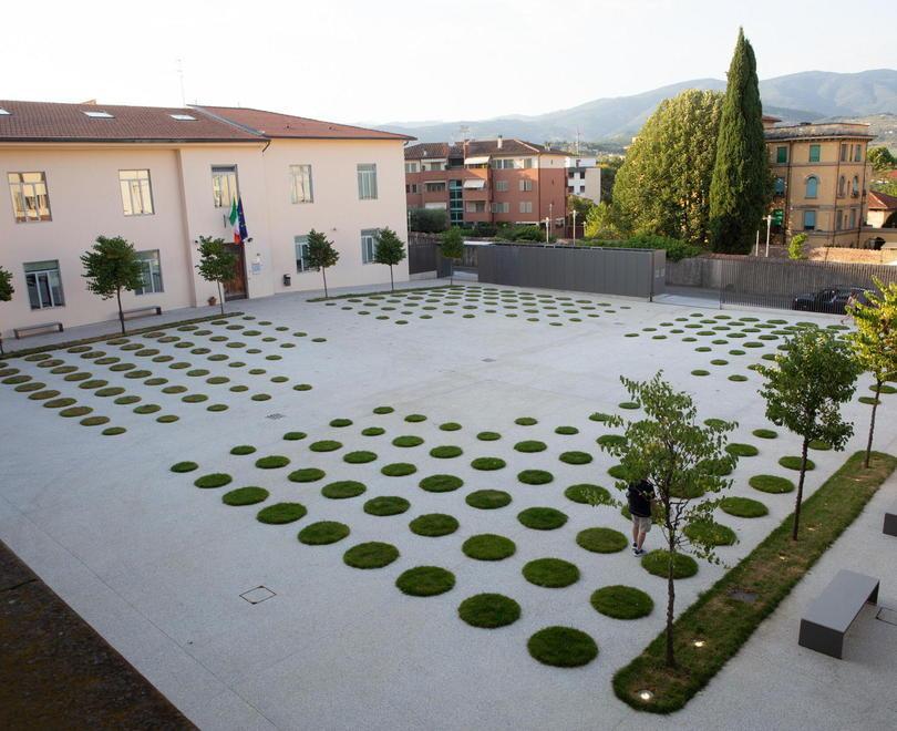 Un dialogo tra architettura e verde il nuovo giardino di Palazzo Fabroni 