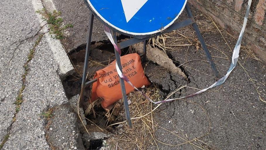Buca, lavori di ripristino