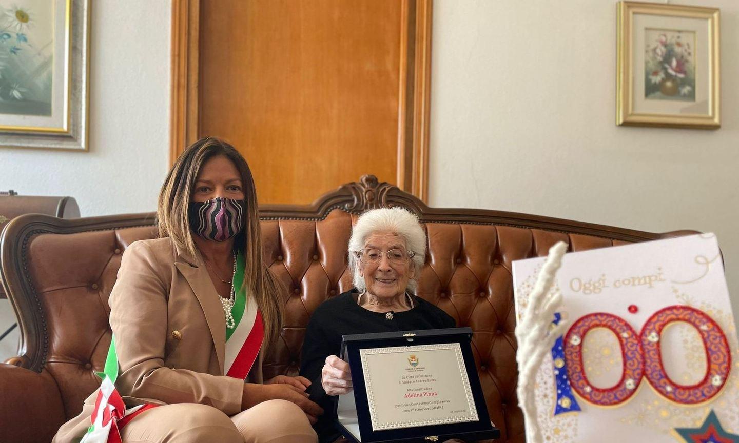 Primo secolo per la signora Adelina