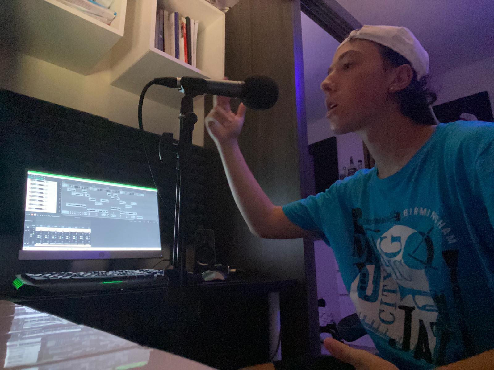 Il giovane rapper Onibo