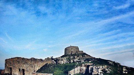 Lo spettacolo della torre di David Lazzaretti, sulla cima del Monte Labro