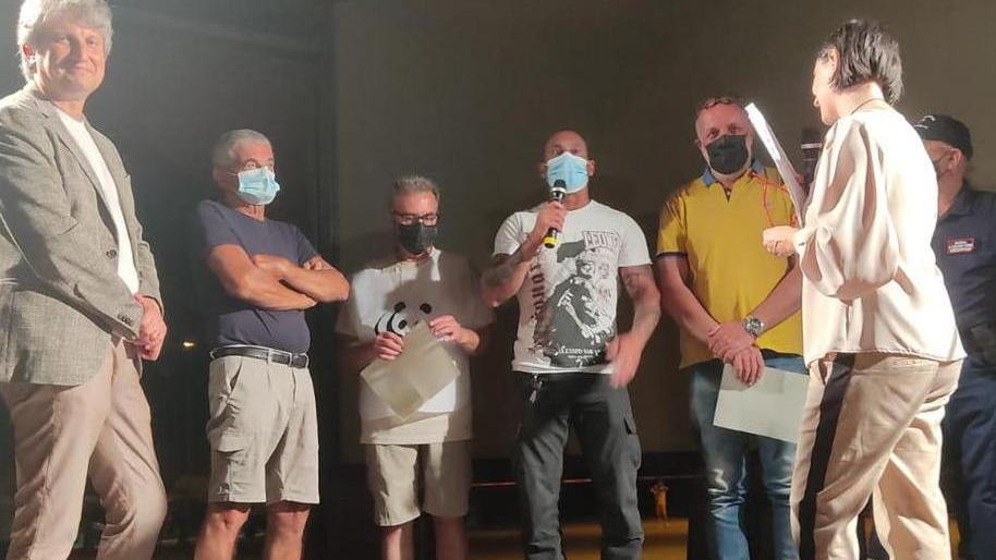 Un momento della serata dedicata alle associazioni di volontariato