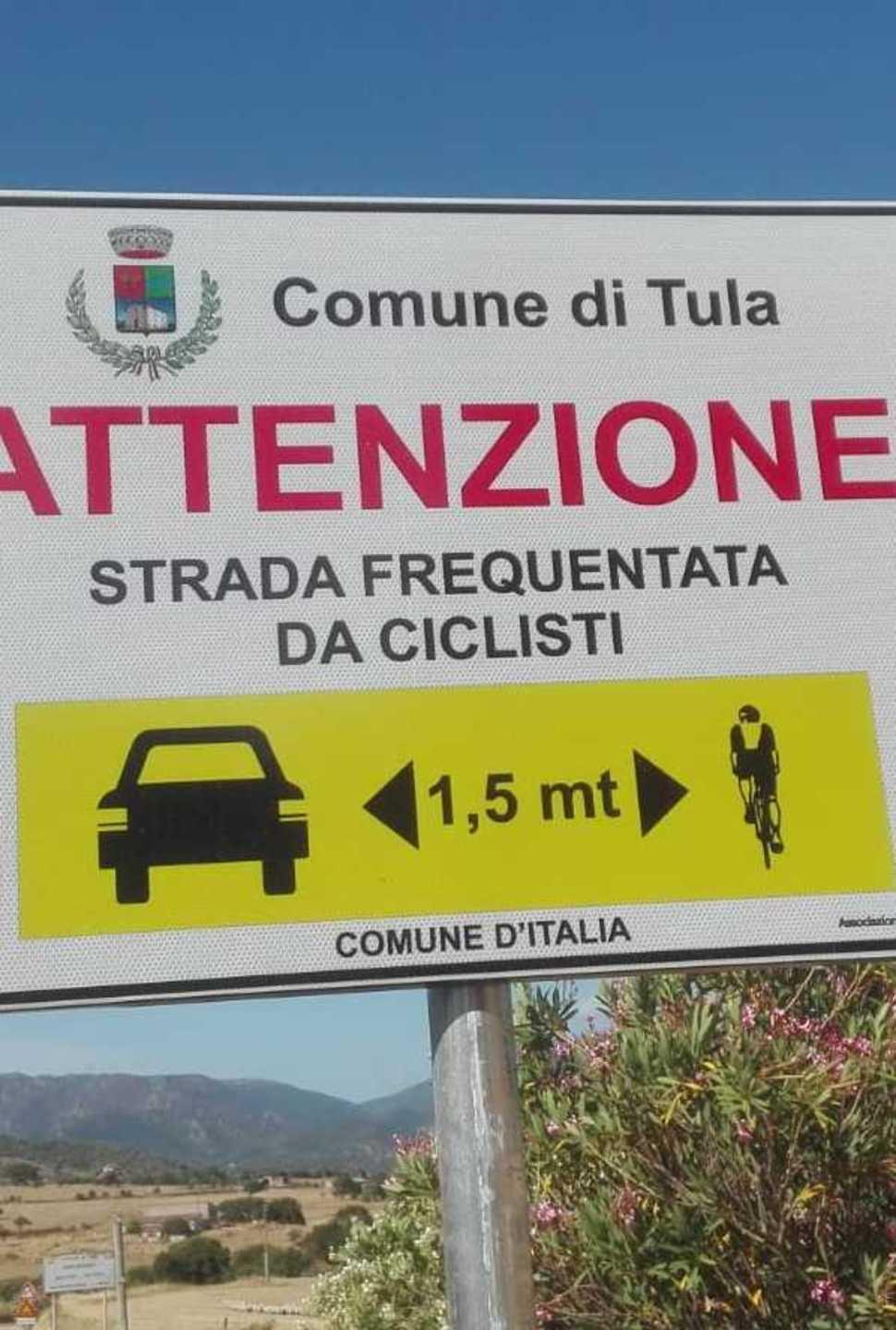 Anche Tula aderisce a “Io rispetto il ciclista” 