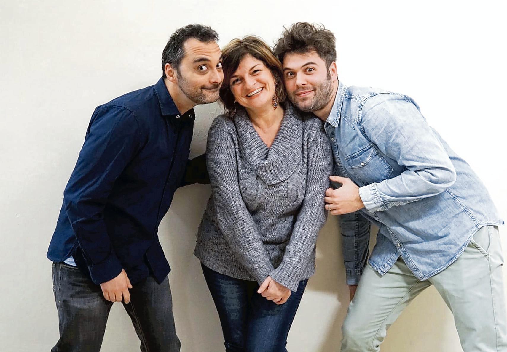 Claudio Marmugi, Paola Pasqui e Matteo Cesca protagonisti dello show “Che amori di comici”