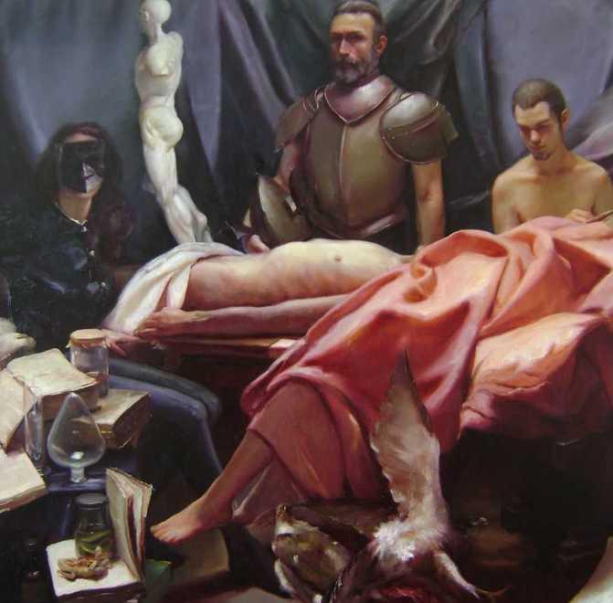 Una notte con l’arte alla villa delle Grotte con le opere di Regoli 