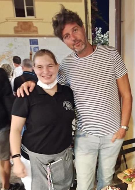 Il maestro pasticcere va a cena in pizzeria