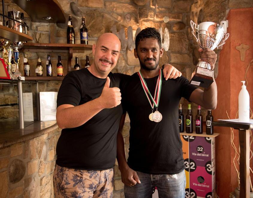 Il pizzaiolo campione dei campioni lavora “da Ninni” a San Concordio 