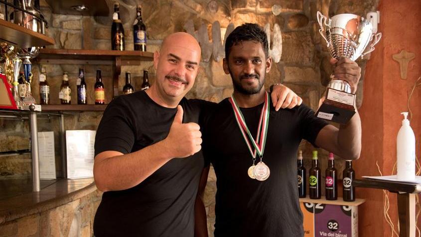 Il pizzaiolo campione dei campioni lavora “da Ninni” a San Concordio