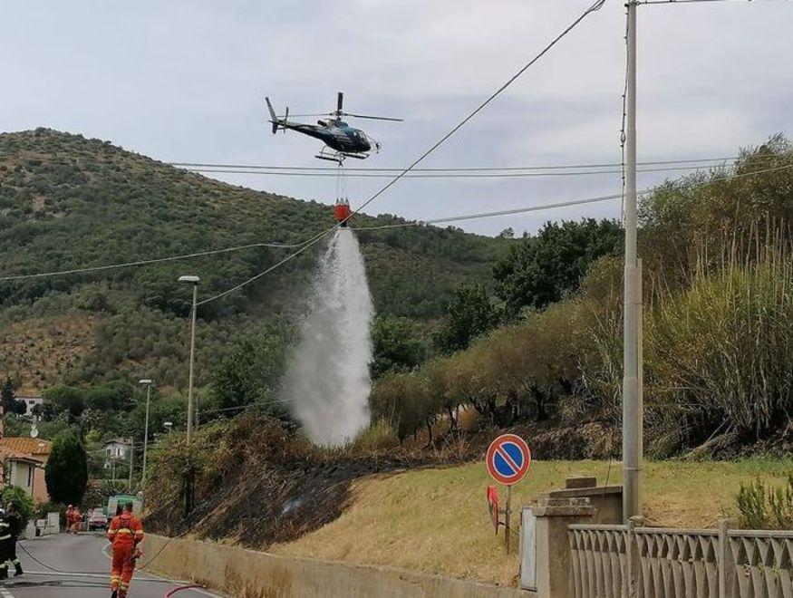 Brucia terreno ad Asciano: ci avevano già provato