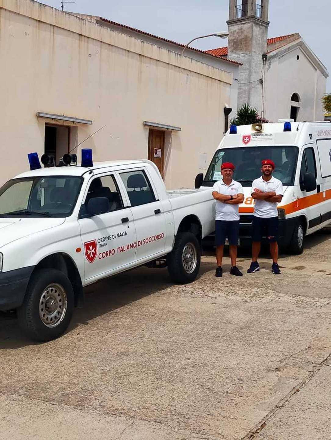 Medici Cisom operativi a Cala d’Oliva 