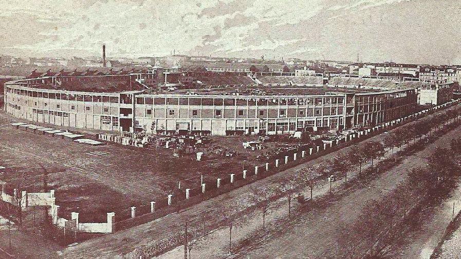 Lo stadio di Torino che ospitò la finale tra Pro Vercelli e Pisa, il 24 luglio 1921