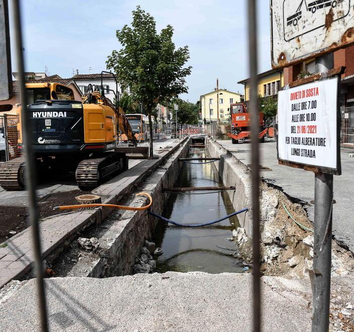 Canale scoperto, parla Raspini: «La Soprintendenza ci ripensi»